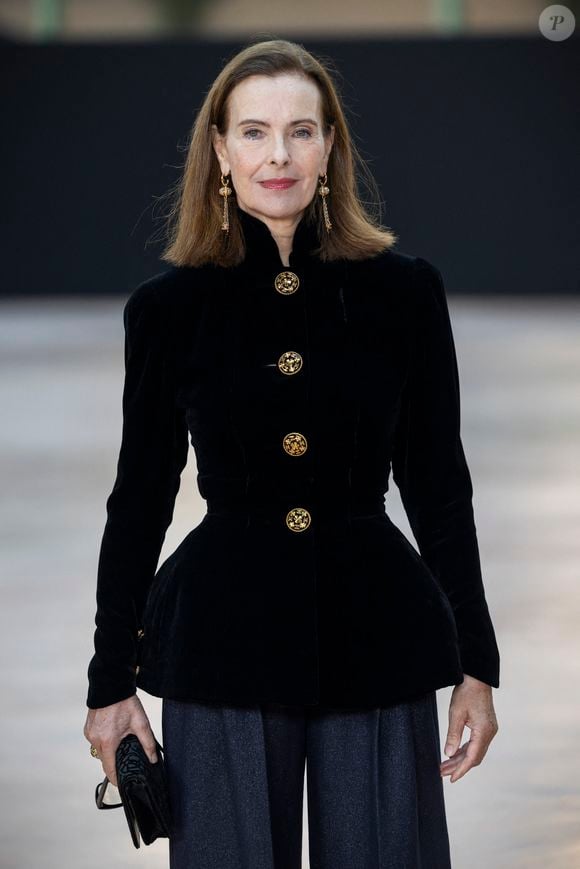 Carole Bouquet au photocall du défilé Chanel Mode Féminine Prêt-À-Porter Automne/Hiver 2025-2026 lors de la Fashion Week de Paris (PFW) au Grand Palais, à Paris, France, le 11 mars 2025. © Olivier Borde/Bestimage