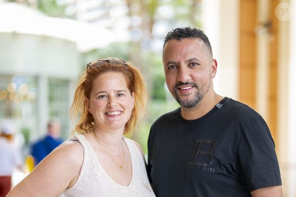 Exclusif - Elodie Poux et Majid Berhila - Les célébrités lors de la Rencontre Fan lors du 64ème Festival de Télévision de Monte Carlo au Grimaldi Forum de Monaco le 15 juin 2025.
Pierre Perusseau / Osuna / Bestimage