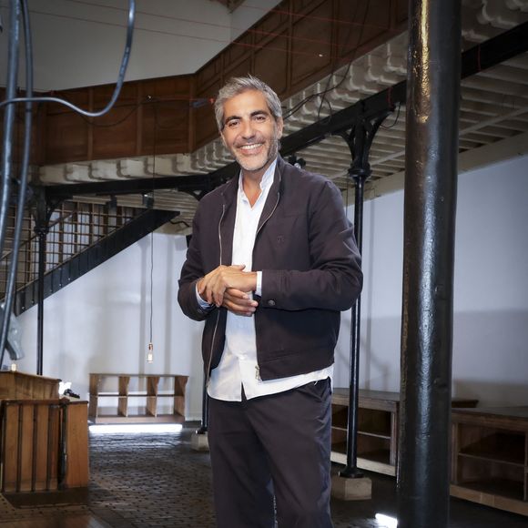 Exclusif - Ary Abittan pendant l’enregistrement d’Animaux Stars, présenté par B.Montiel et diffusé le 4 octobre 2025 sur Animaux TV, à Paris, France le 3 juillet 2025. © Jack Tribeca/Bestimage