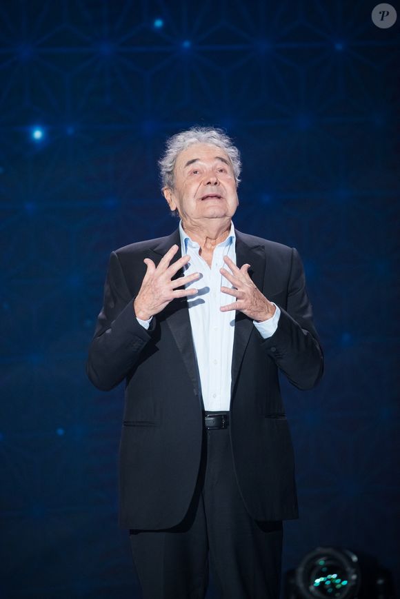 Pierre Perret - Enregistrement de l'émission "La boîte à Secrets 9" à Paris, qui sera diffusée sur France 3 le 08/03/2021
© Tiziano Da Silva / Bestimage