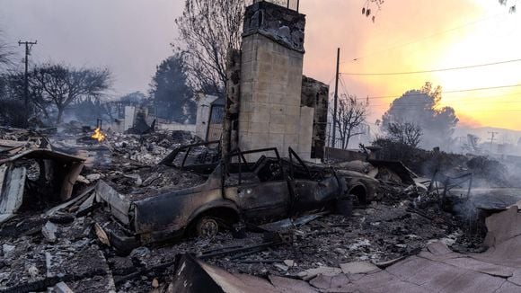 Les incendies qui ont ravagé la région de Los Angeles ont fait beaucoup de dégâts