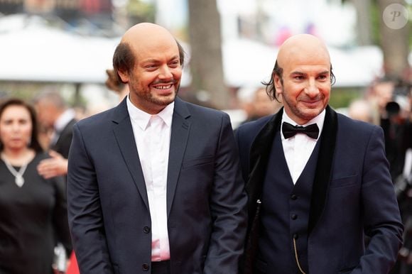 Kev Adams, Michael Youn - Montée des marches du film « Nouvelle vague » lors du 78ème Festival International du Film de Cannes, au Palais des Festivals à Cannes. Le 17 mai 2025
© Olivier Borde / Bestimage