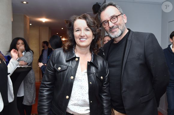 Exclusif - Anne Roumanoff et Frédéric Lopez - Ouverture du 9ème festival "Le Temps Presse" au cinéma UGC Bastille à Paris le 22 janvier 2020. © Giancarlo Gorassini/Bestimage