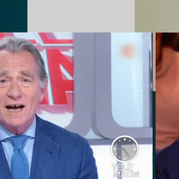 William Leymergie ému dans "Quelle époque !" sur France 2, le 15 novembre 2025.