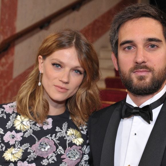Dimitri Rassam et Masha Novoselova lors de la 41e cérémonie annuelle des César qui s'est tenue au Théâtre du Chatelet à Paris, France, le 26 février 2016. Photo par Gouhier-Guibbaud-Wyters/ABACAPRESS.COM
