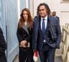 Quelques années plus tard, ils se marient en 2017, entre la Grèce et le Liban, lors de deux cérémonies.

Christian Karembeu et sa femme Jackie Chamoun rencontrent le pape François au Vatican le 22 mars 2023.

© Pierre Perusseau / Bestimage
