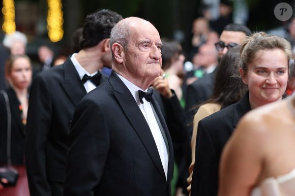 Pierre Lescure - Montée des marches du film « Bono : Stories of Surrender » lors du 78ème Festival International du Film de Cannes, au Palais des Festivals à Cannes. Le 16 mai 2025
© Jacovides-Moreau / Bestimage