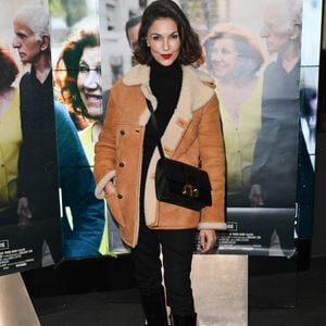 Nadia Farès à la première du film "Reste Un Peu" au cinéma UGC Ciné Cité Les Halles à Paris, le 15 novembre 2022. © Guirec Coadic/Bestimage