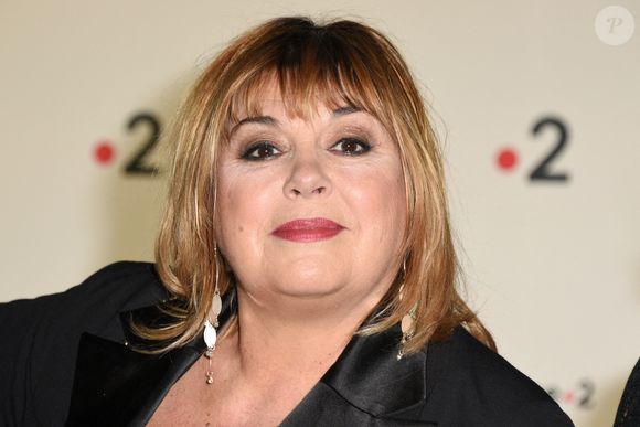 Michele Bernier arrive à la 31e cérémonie des Molieres du théâtre français qui se tient aux Folies Bergeres à Paris, France, le 13 mai 2019. Photo par Mireille Ampilhac/ABACAPRESS.COM