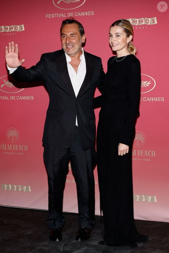 Gilles Lellouche et sa compagne Alizée Guinochet - Photocall du 79ème Festival International du Film de Cannes, le 12 mai 2026. © Borde-Jacovides-Moreau /Bestimage