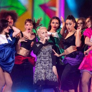 Lio lors du concert du Nouvel An 2025 sur les Champs-Elysées à Paris, France, le 1er janvier 2025. Photo by Florian Poitout/ABACAPRESS.COM