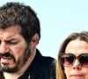 C'était une plage réputée dangereuse du Cap de Bonne-Espérance...
Jalil Narjissi avec sa femme Valérie et leur fille lors de l'inauguration d'un complexe sportif portant le nom de Medhi Narjissi, leur fils décédé lors d'un entrainement de rugby en Afrique du Sud. Sainte-Colombe-en-Bruilhois, le 25 mai 2025. © Thierry Breton/PsnewZ/Bestimage
