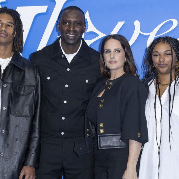 Tidiane Sy, Omar Sy, Hélène Sy, Sabah Sy au photocall du défilé Homme Louis Vuitton Printemps/Été 2025  dans le cadre de la Fashion Week de Paris, France, le 18 juin 2024. © Olivier Borde/Bestimage