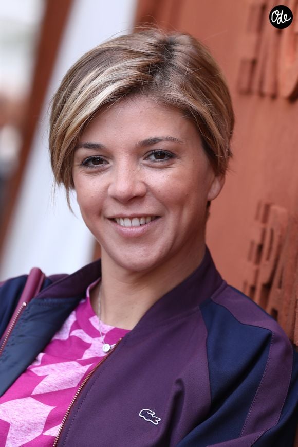 Bénédicte Le Chatelier au village lors du tournoi international de tennis de Roland-Garros à Paris, le 5 juin 2017. © Cyril Moreau / Dominique Jacovides / Bestimage