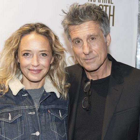 Hélène de Fougerolles et Marc Simoncini à la première de "La Confession" au cinéma UGC des Halles à Paris, le 2 mars 2017.
© Pierre Perusseau/Bestimage