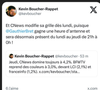 Gauthier Le Bret annonce gagner du temps d'antenne sur CNews.