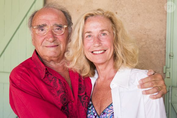 Exclusif. Claude Brasseur et Brigitte Fossey lors du 29ème Festival de Ramatuelle, à Ramatuelle, près de Saint-Tropez, dans le sud de la France, le 11 août 2013. Photo par Cyril Bruneau/ABACAPRESS.COM