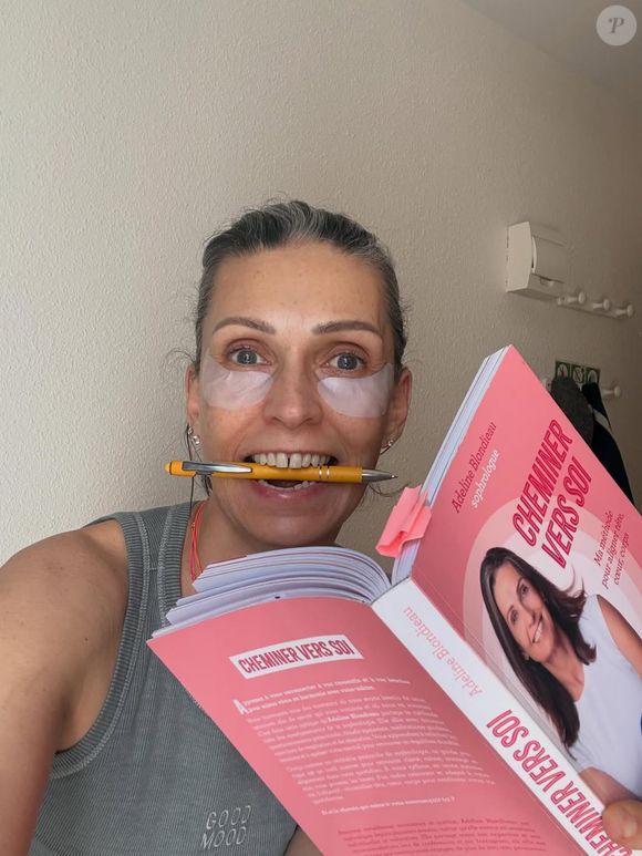 Adeline Blondieau a profité d'une pause de trois jours et cela lui a fait le plus grand bien. Capture d'écran Instagram