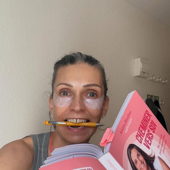 Adeline Blondieau a profité d'une pause de trois jours et cela lui a fait le plus grand bien. Capture d'écran Instagram