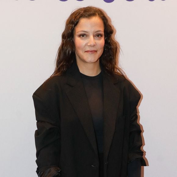 Camille Lellouche - Avant-première du clip "Je garde le sourire" réalisé pour l’Association Laurette Fugain dans le cadre de sa nouvelle campagne de sensibilisation au cinéma Mac Mahon à Paris le 15 octobre 2024. Ce clip met en scène les mots de C. Lellouche, interprétés par des enfants hospitalisés entourés d’une quinzaine de personnalités. © Christophe Clovis / Bestimage