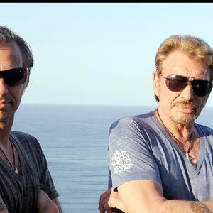 Exclusif - Paul Belmondo est venu d'Antigua, rendre visite à son ami Johnny Hallyday à Saint-Barth en 2010