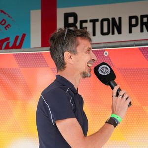 Exclusif - Arnaud Tsamère lors de la 10ème édition du Marathon Karting Jules Bianchi sur le circuit Paul Ricard en soutien à l'Association Jules Bianchi le 14 septembre 2025.


© Anne-Sophie Guebey / Bestimage