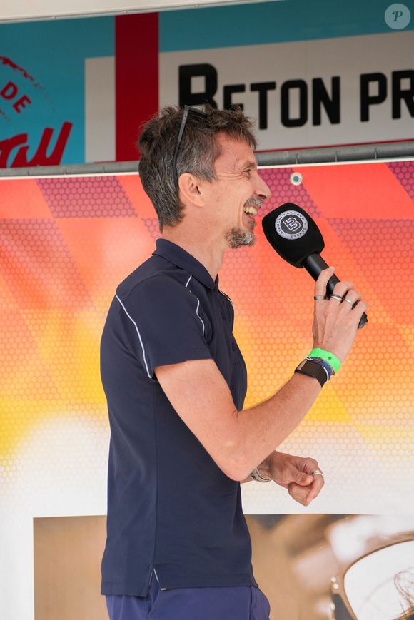 Exclusif - Arnaud Tsamère lors de la 10ème édition du Marathon Karting Jules Bianchi sur le circuit Paul Ricard en soutien à l'Association Jules Bianchi le 14 septembre 2025.


© Anne-Sophie Guebey / Bestimage