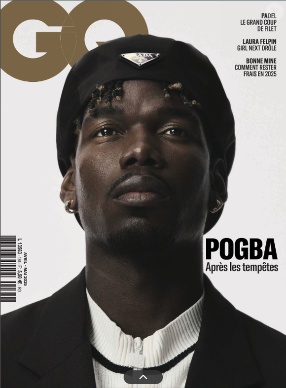 Une de GQ du 9 avril 2025.