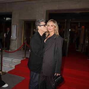 Marc Lavoine et sa compagne Adriana Karembeu arrivant au "Concerto pour la Paix" organisé par Omar Harfouch au Théâtre des Champs Élysées à Paris, France, le 18 Septembre 2024. 

© Perusseau / Tribeca / Bestimage