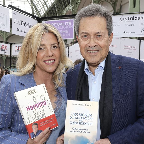 Georges Fenech et son ex Marie-Séverine Trouban au Festival du Livre de Paris 2025 au Grand Palais à Paris le 12 avril 2025.

© Cédric Perrin / Bestimage