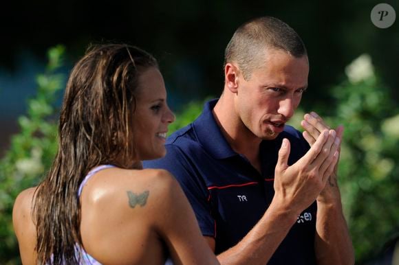 C’est en 2010 qu’elle accueille son premier enfant, une petite Manon, née de ses amours avec Frédérick Bousquet.

La Française Laure Manaudou et Frederick Bousquet à l'Open de France EDF à Paris, France, le 25 juin 2011. Photo by Henri Szwarc/ABACAPRESS.COM