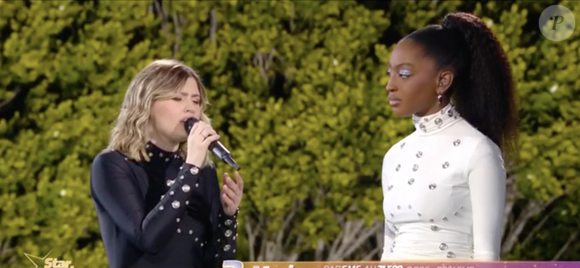 Finale de la "Star Academy" entre Marine et Ebony, TF1