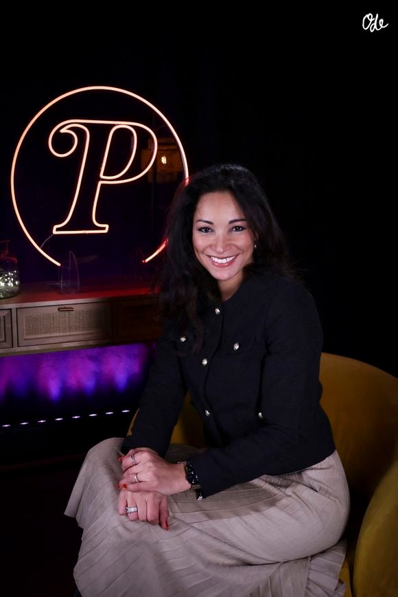Exclusif - Rendez-vous avec Cindy Fabre dans les locaux de Purepeople à Levallois-Perret le 4 février 2024. © Jack Tribeca/Bestimage