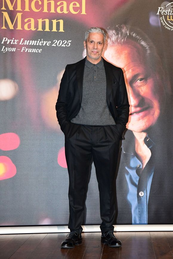Sami Bouajila lors de la remise de prix du Festival Lumière 2025 de Lyon, France, le vendredi 17 octobre 2025. © Romain Doucelin/Bestimage.