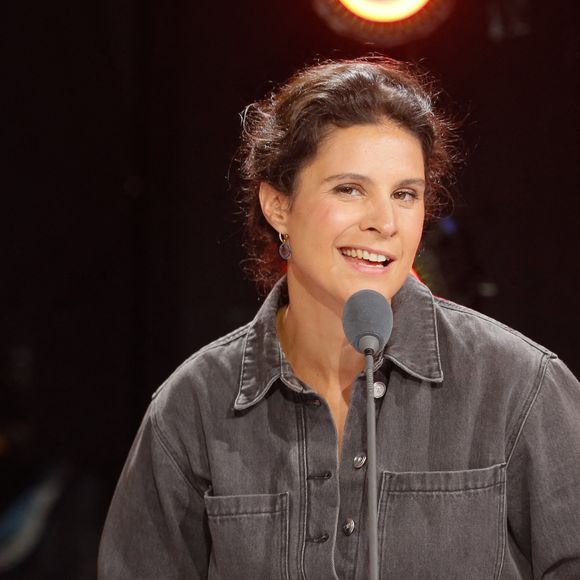 Des sujets qui touchent "plus largement les Français"
Apolline de Malherbe - Conférence de presse de rentrée de RMC / RMC Sport saison 2021/2022 à l'Altice Campus à Paris, France, le 30 août 2021. © Christophe Clovis / Bestimage