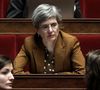 Sandrine Rousseau - Séance de questions au gouvernement à l'Assemblée Nationale, à Paris, France, le 12 mars 2024. © Stéphane Lemouton/Bestimage