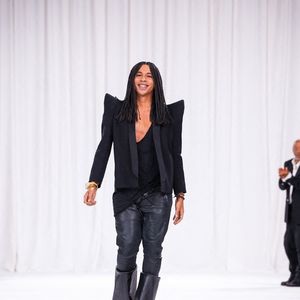 Le styliste Olivier Rousteing - Défilé de mode printemps-été 2025 "Balmain" lors de la fashion week de Paris. Le 25 septembre 2024
© Lucia Sabatelli / Bestimage