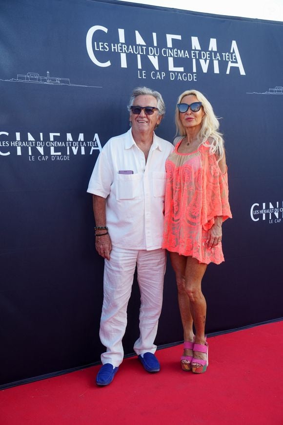 Jean-Pierre Savelli et son épouse - Festival "Les Hérault du Cinéma et de la Télé 2025" au Cap d'Agde le 20 juin 2025. © Anne-Sophie Guebey/Bestimage