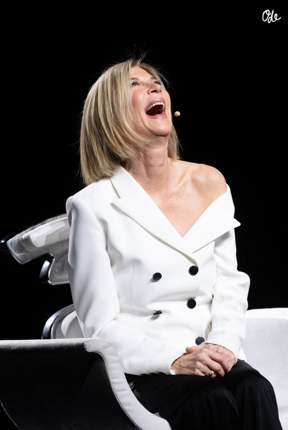 Exclusif - Michele Laroque lors de l'enregistrement de l'émission "La chanson secrète N°14", à Paris le 9 décembre 2025.

 © Jacovides-Moreau/Bestimage