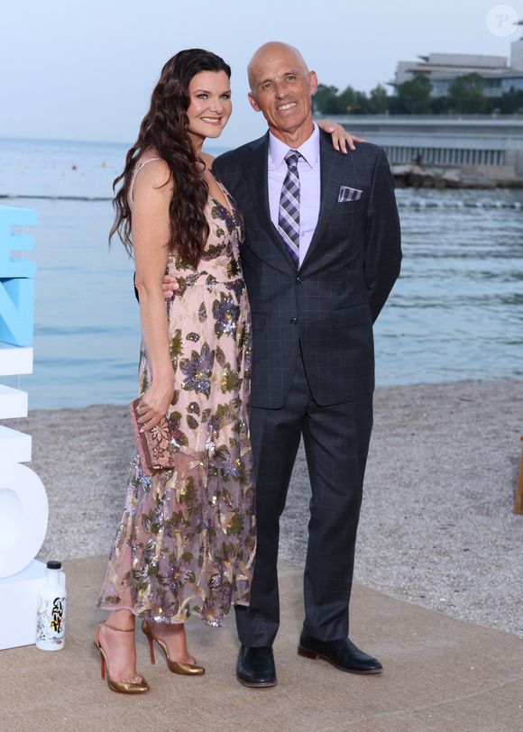 Heather Tom - Photocall de la soirée au "Neptune" lors du 64ème Festival de Télevision de Monte Carlo le 14 juin 2025.
© Denis Guignebourg / Bestimage