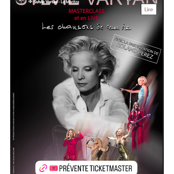 Capture d'écran de la story de @sylvievartanofficial sur Instagram mercredi 29 juillet.