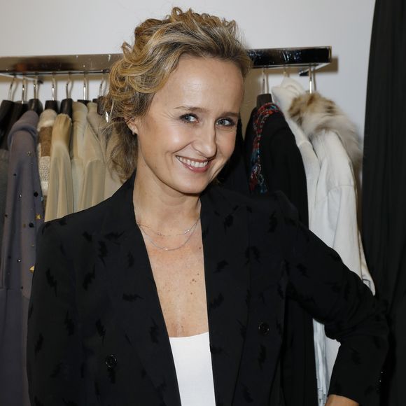 Exclusif - Caroline Roux - Cocktail pour le lancement du Pop-up exclusif des vêtements pour femme P.A.R.O.S.H. au Montaigne Market à Paris le 19 novembre 2019. © Marc Ausset-Lacroix/Bestimage
