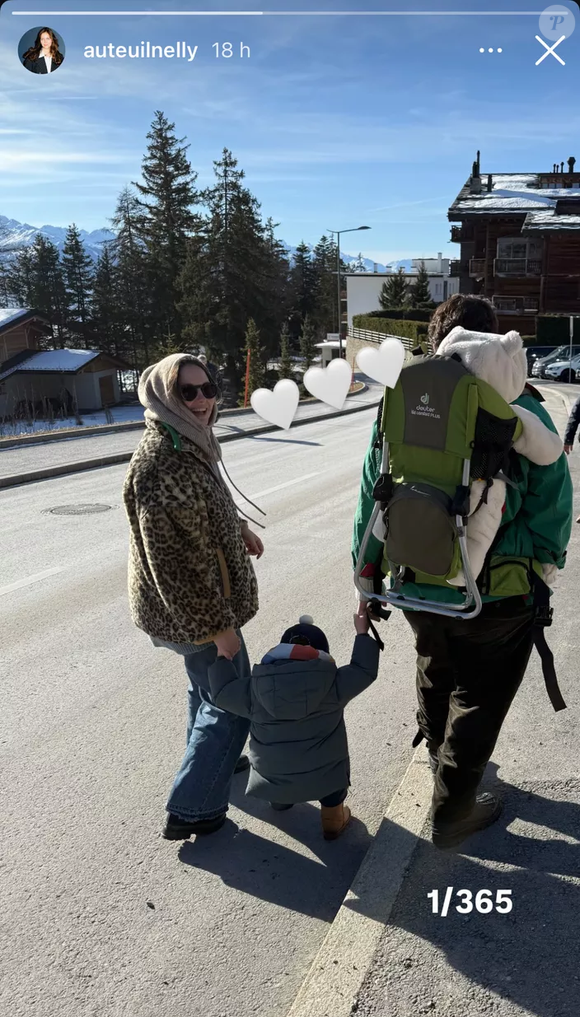 Nelly Auteuil dévoilé un rare cliché de ses deux enfants sur Instagram le vendredi 2 janvier 2026.
Crédit : Instagram/auteuilnelly