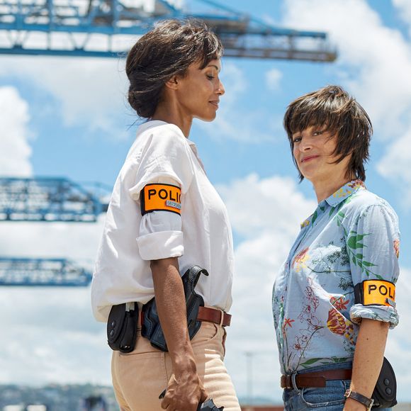 Exclusif - Sonia Rolland et Béatrice de la Boulaye sur le tournage de la saison 2 de la série "Tropiques criminels" en Martinique, qui sera diffusée à partir du 19 février 2021 sur France 2. Juillet 2020
© Sylvie Castioni / Bestimage