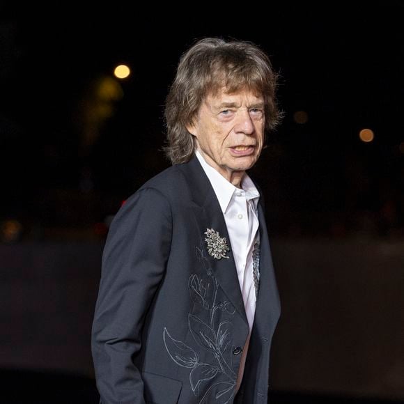 Mick Jagger - Photocall du dîner "Prelude pour les JO" à la Fondation Vuitton à Paris, France, le 25 juillet 2024. © Olivier Borde/Bestimage