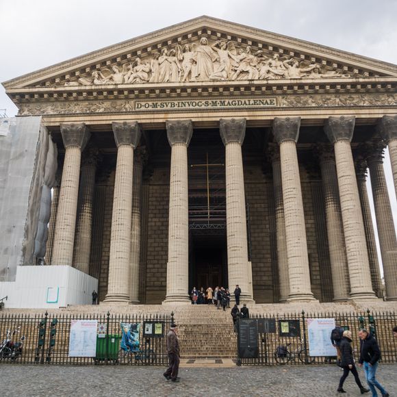 Illustration - Messe en hommage à Johnny Hallyday en l'église La Madeleine à Paris, deux ans après sa mort. Le 9 décembre 2019 © Tiziano Da Silva / Bestimage