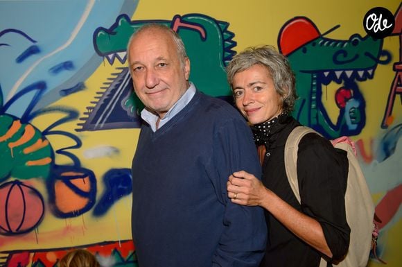 François Berléand et sa compagne Alexia Stresi - Croco Kids Party Lacoste au Pavillon Puebla à Paris le 16 septembre 2015.

© AGENCE / BESTIMAGE