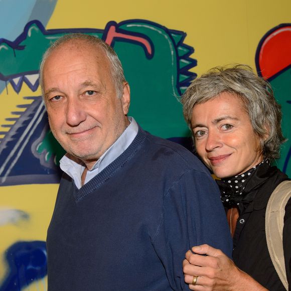 François Berléand et sa compagne Alexia Stresi - Croco Kids Party Lacoste au Pavillon Puebla à Paris le 16 septembre 2015.

© AGENCE / BESTIMAGE