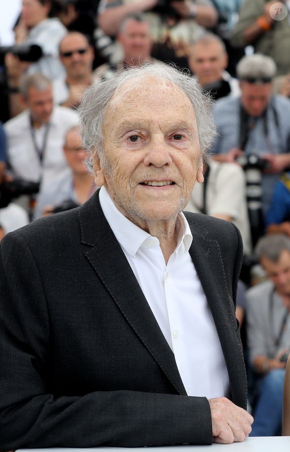 Jean-Louis Trintignant au photocall du film "Happy End" lors du 70ème Festival International du Film de Cannes, France, le 22 mai 2017. © Borde-Jacovides-Moreau/Bestimage