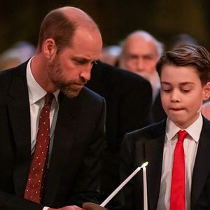 Le prince William, prince de Galles, le prince George de Galles - La famille royale d'Angleterre assiste à la messe "Together At Christmas Carol" à l'abbaye de Westminster à Londres, Royaume-Uni le 6 Décembre, 2024
©Julien Burton / Bestimage